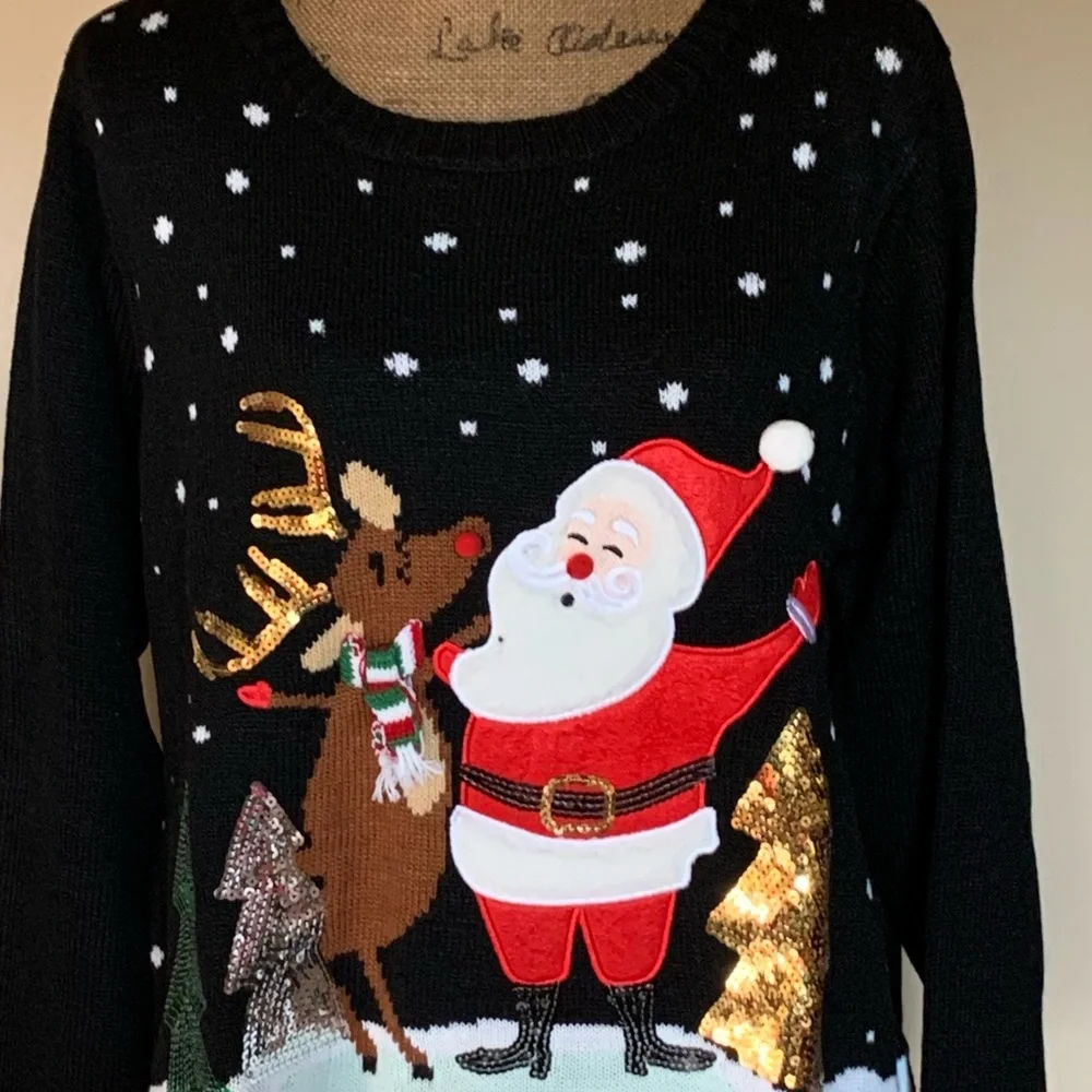 HOST PICK! LAST ONE! Fun plus Christmas sweater-New! - Picture 2 of 4